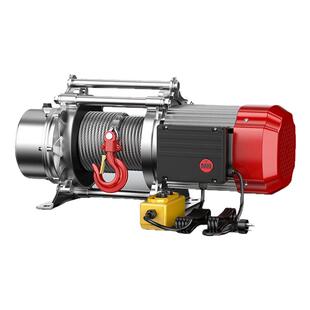 沪工铝壳提升机卷扬机1吨2吨380V起重机升降机小吊机家用220V