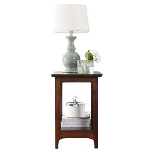 美式实木沙发边几长方形边桌客厅简约角几窄长小茶几沙发小边桌