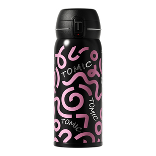 tomic特美刻纯钛保温杯大容量泡茶杯弹盖伴手礼物杯子男女水杯