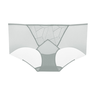 梧桐花开内裤女士纯棉7a级抗菌性感蕾丝平角裤