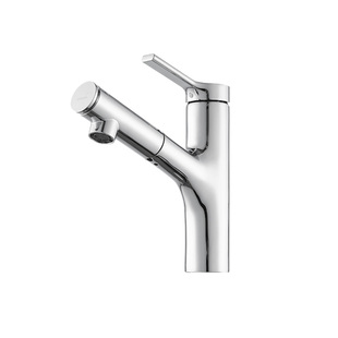 九牧面盆抽拉龙头洗漱台冷热水卫生间台盆枪灰色洗手盆水龙32344