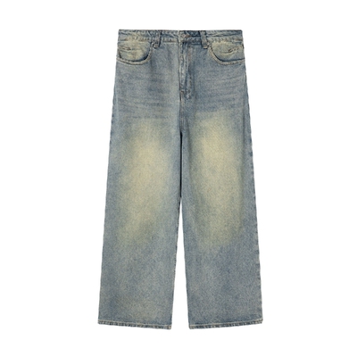 BEASTER涂染重工时尚牛仔裤