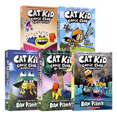 小彼蒂漫画俱乐部CatKid5册