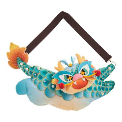 刺绣绣花小国潮风斜挎包休闲包