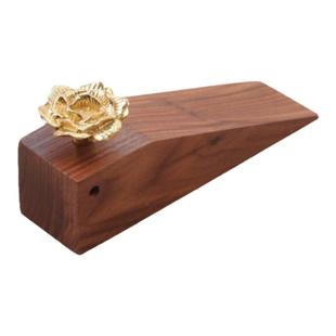 zpk轻奢实木木门塞门档门阻防撞顶门器防风安全门卡固定堵门挡