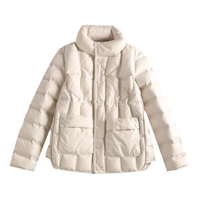 羽绒服新款冬季轻便宽松显瘦立领