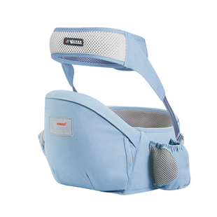 布兜妈妈多功能婴儿背带腰凳轻便宝宝坐凳四季透气抱带前抱式单凳