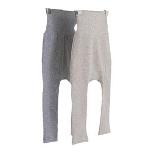 拉波米宝宝大屁屁裤A类纯棉打底裤春秋婴儿高腰护肚男女童长裤子