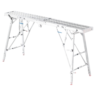 稳态马凳折叠升降脚手架室内装修平台梯刮腻子伸缩马镫子厂家直销