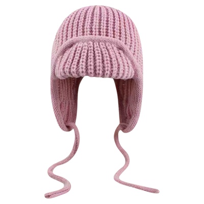 帽子女秋冬新款针织护耳帽毛线帽