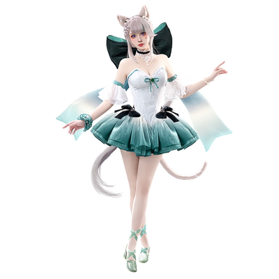 初兽猫 现货 琳妮特铃兰圆舞曲cos服cosplay同人二次元连衣裙