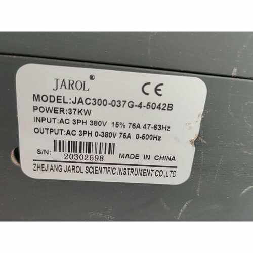 询价佳乐JAROL变频器 JAC300-037G-4-5042B