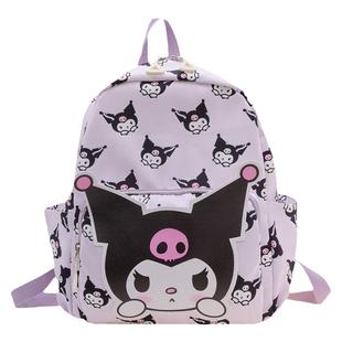 小女孩幼儿园双肩包男女童卡通满印上学书包小班美乐蒂库勒米背包