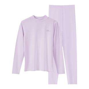 初中生少女秋衣秋裤套装纯棉a类女大童保暖内衣儿童青少年高中生