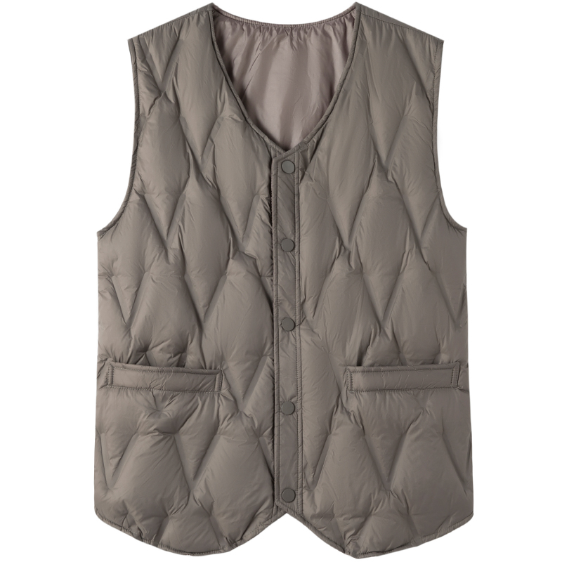 2025新款冬季羽绒马甲男士背心中老年内穿轻薄马夹大码羽绒服内胆