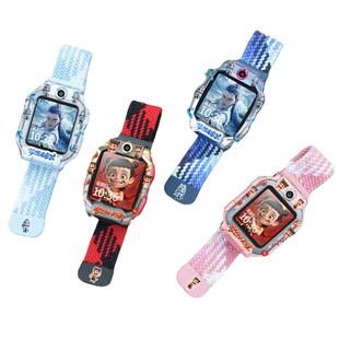 适用小天才电话手表表带Z11Z10Z9Z8Z6pro少年版Z6s卡通编制磁吸扣运动表带Z7D2Q1A/Q2A/D3Q3N5U3N3磁吸腕带