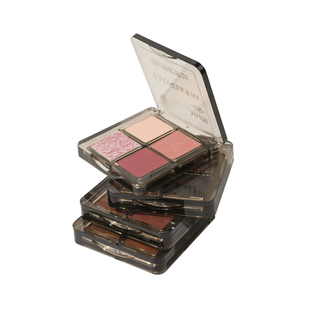 白日梦醒家四色眼影盘大地色烟熏盘哑光珠光细闪高光日常迷你便携