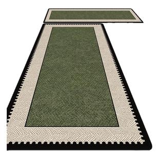 厨房地垫硅藻泥防滑吸水防油可擦免洗家用耐脏进门口脚垫长条地毯