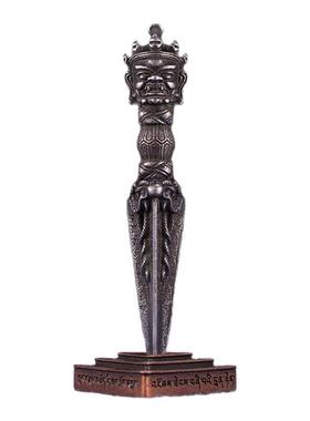 藏传天铁普巴金刚橛金刚杵吊坠