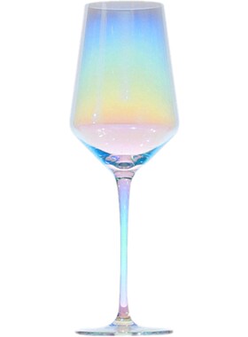 网红彩虹勃艮第波尔多白葡萄酒杯