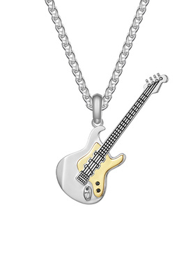 SinceYou摇滚吉他项链男女同款