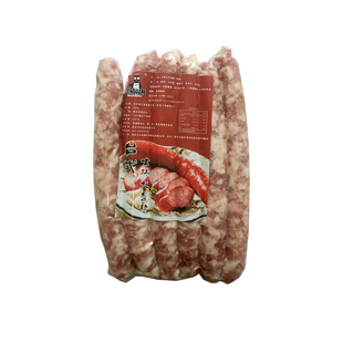 包邮鲜肉香肠台湾风味士林大香肠火山石烤肠猪肉小香肠无淀粉