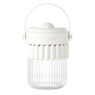 GERM吸管杯女生高颜值可爱学生咖啡杯杯子夏季便携随行tritan水杯