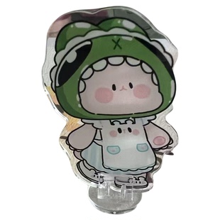 桌面亚克力牌支架迷你小粘夹爆炸贴夹子广告牌支架diy个性展示架