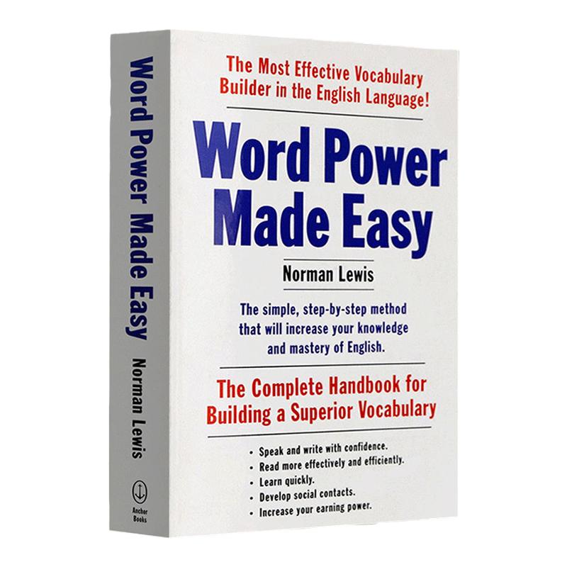 单词的力量wordpower英文原版word power made easy 韦氏词典英文英语字典merriam webster vocabulary builder英语词汇书词根词缀