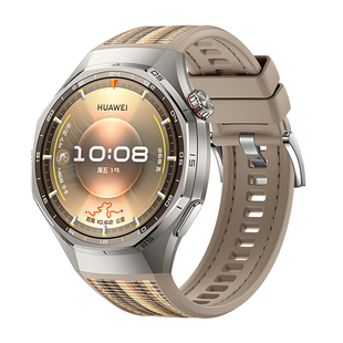 适用华为手表GT6Pro硅胶表带表带46mm复合编织运动替换腕带男女款