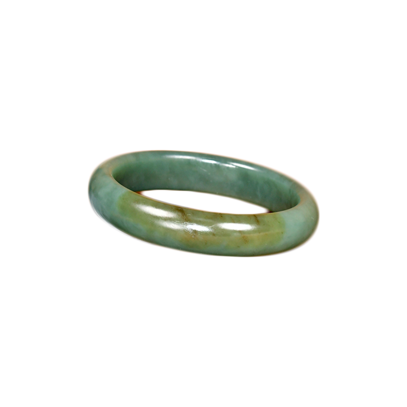 已结缘新疆和田玉且末蓝糖色手镯深蓝青玉镯59MM正装天然