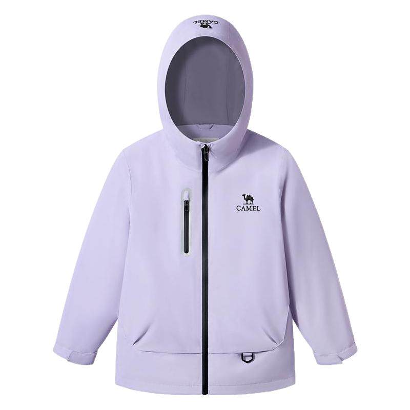 骆驼儿童冲锋衣三合一防水登山服