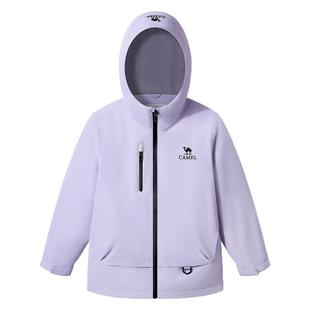 【李佳琦直播间】骆驼儿童冲锋衣三合一户外登山服女童羽绒服外套