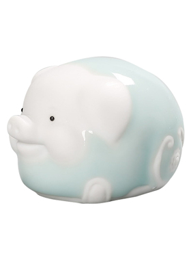 十二生肖摆件陶瓷老虎装饰