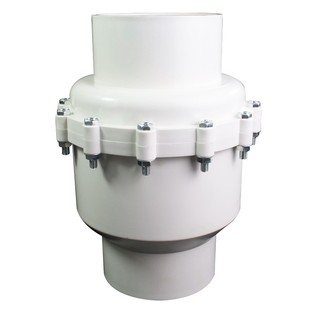 PVC止回阀50排水管单向止逆阀鱼缸水泵防逆流75 110下水道防返水