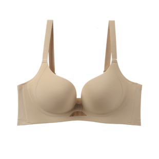 OEING粉底液内衣女无痕隐形小胸聚拢显大收副乳防下垂透气文胸罩