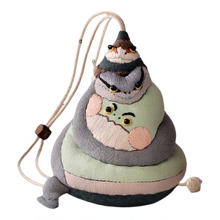 上美影王的手创中国奇谭2之如何成为三条龙DIY香囊挂件手工摆件