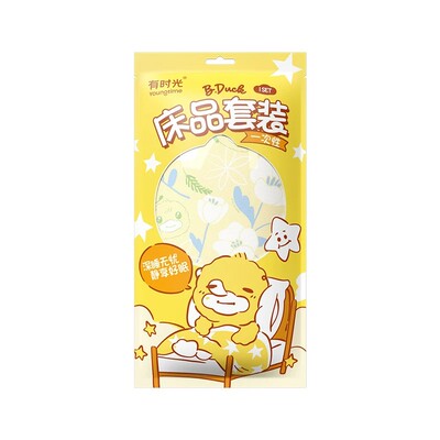 有时光一次性床上四件套隔脏抗菌