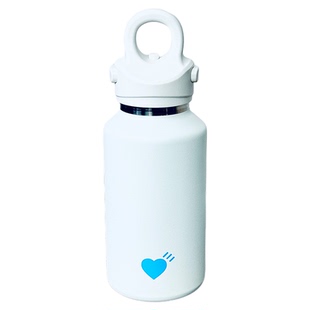 日本ARABICA ZEN阿拉比卡爱心保温杯大容量运动水壶户外车载水杯