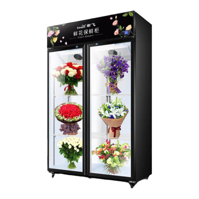 新飞鲜花柜风冷无霜保鲜不风干