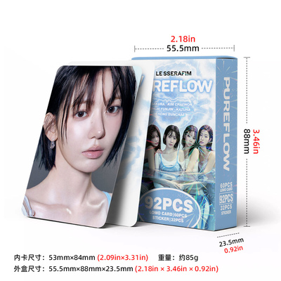 LESSERAFIM新专辑92张LOMO小卡