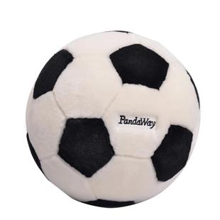 正版pandaway熊猫基地毛绒玩具娃娃公仔仿真儿童足球出国生日礼物