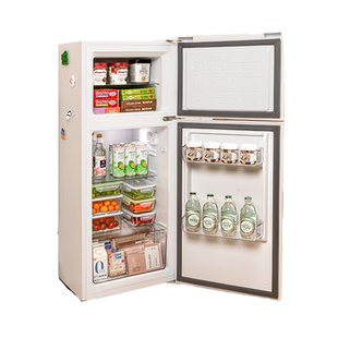 TCL 116升双门冰箱 低音环保 电冰箱小型便捷白色宿舍R116L5-B