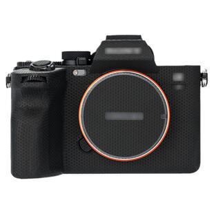 集卫 适用于索尼A7M4相机保护贴膜SONY A7M4贴纸保护膜3M材质碳纤维矩阵纹理迷彩全包皮贴配件