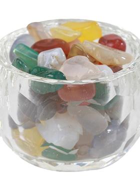 精美透明玻璃佛前供水杯