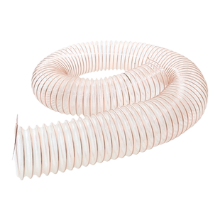 PU聚氨酯风管钢丝管软管木工雕刻机伸缩透明木屑开料机工业吸尘管