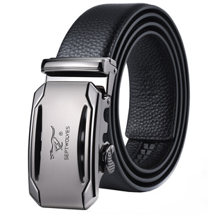 七匹狼皮带男士2026新款纯头层牛皮腰带整张真皮男款裤带年轻人潮