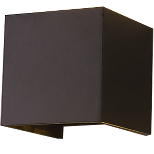 简约现代雅黑色走廊过道壁灯极简led可调户外防水创意墙灯床头灯