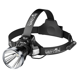 沃尔森头灯强光超亮充电头戴式手电筒夜钓钓鱼专用感应超长续航灯