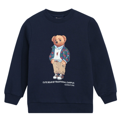 POLOWALK男童加绒保暖卫衣